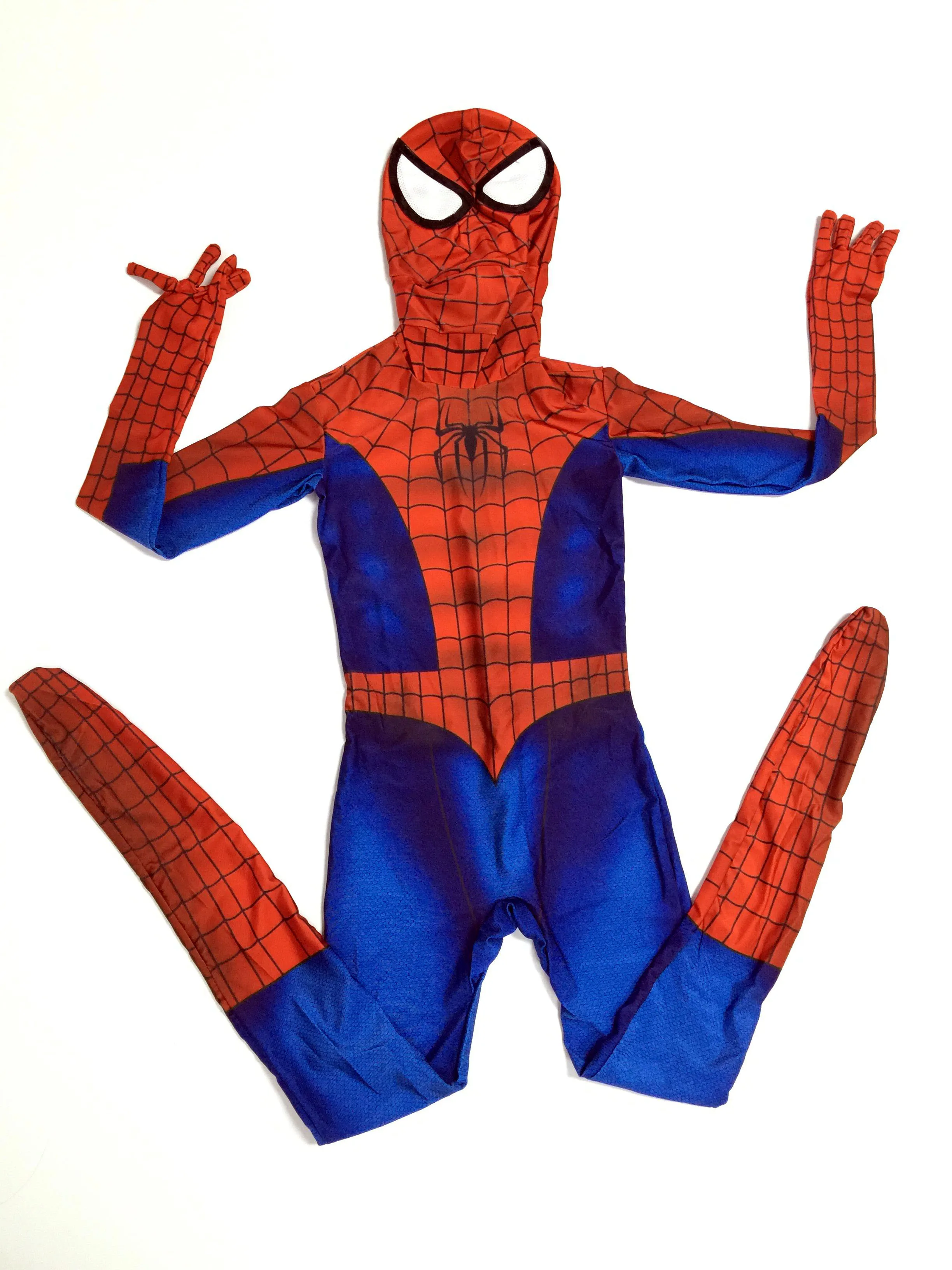 Красно черный удивительный костюм Человека паука для взрослого костюмы взрослых