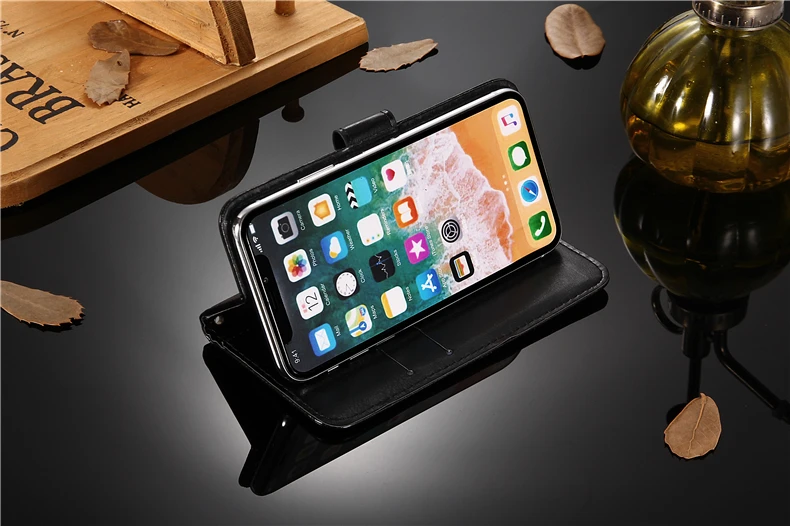 Кожаный чехол бумажник для ZTE Nubia X/Z18 mini/ V18 /N3/Nubia Red Magic Mars Защитные чехлы A6 Max A4 L7A A530