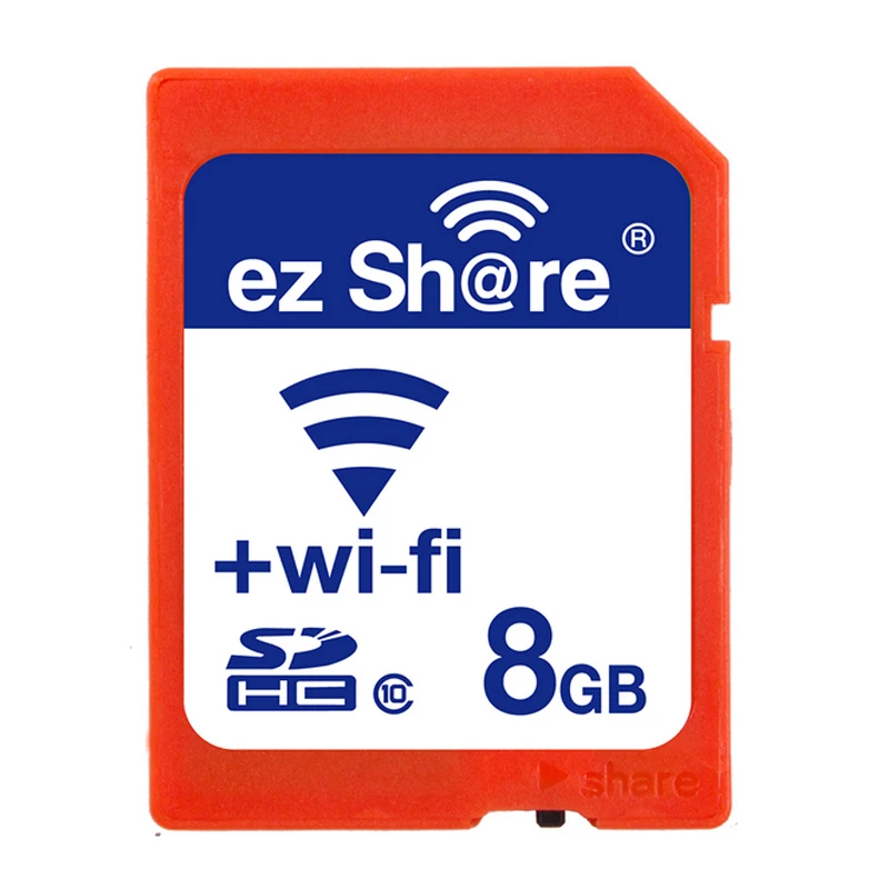 WiFi SD Card 4G 8GB 16GB 32G SDHC Class 10 Flash Memory Wireless WLAN Wi-fi For Canon Nikon Casio Digital SLR Camera | Компьютеры и