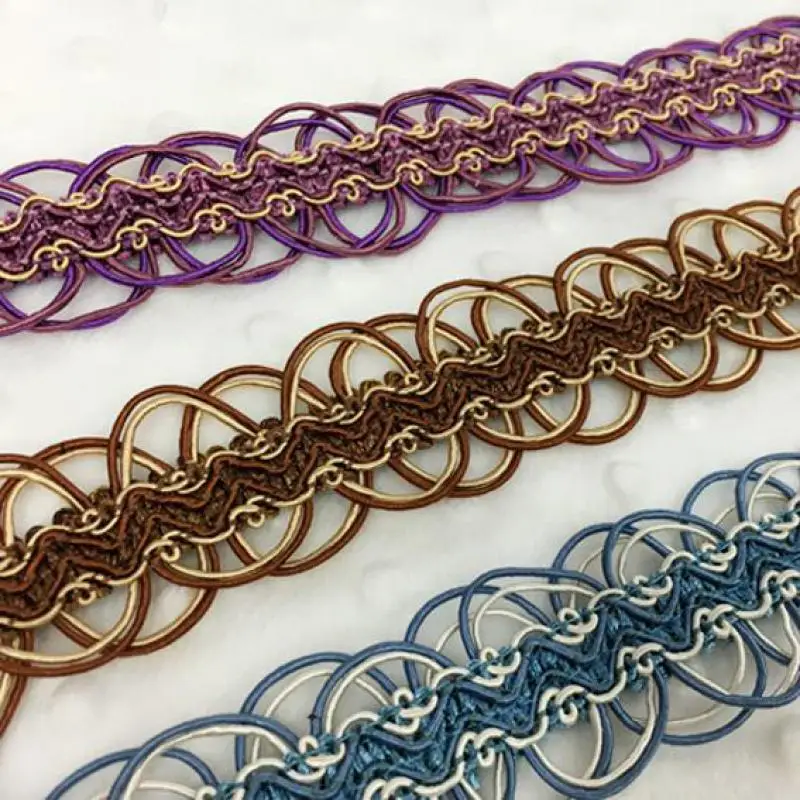 12 ярдов/партия волнистая кружевная отделка ручная работа сделай сам Свадебное