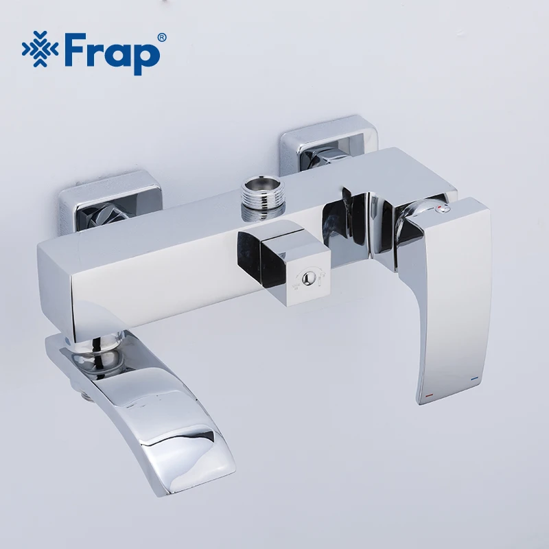 Frap латунный Смеситель для ванной комнаты ванна 3 функции смеситель душа кран