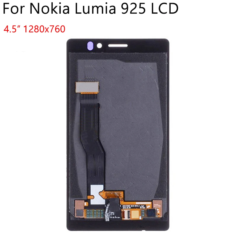 Оригинальный ЖК дисплей для Nokia Lumia 930 925 сенсорный экран дигитайзер с рамкой