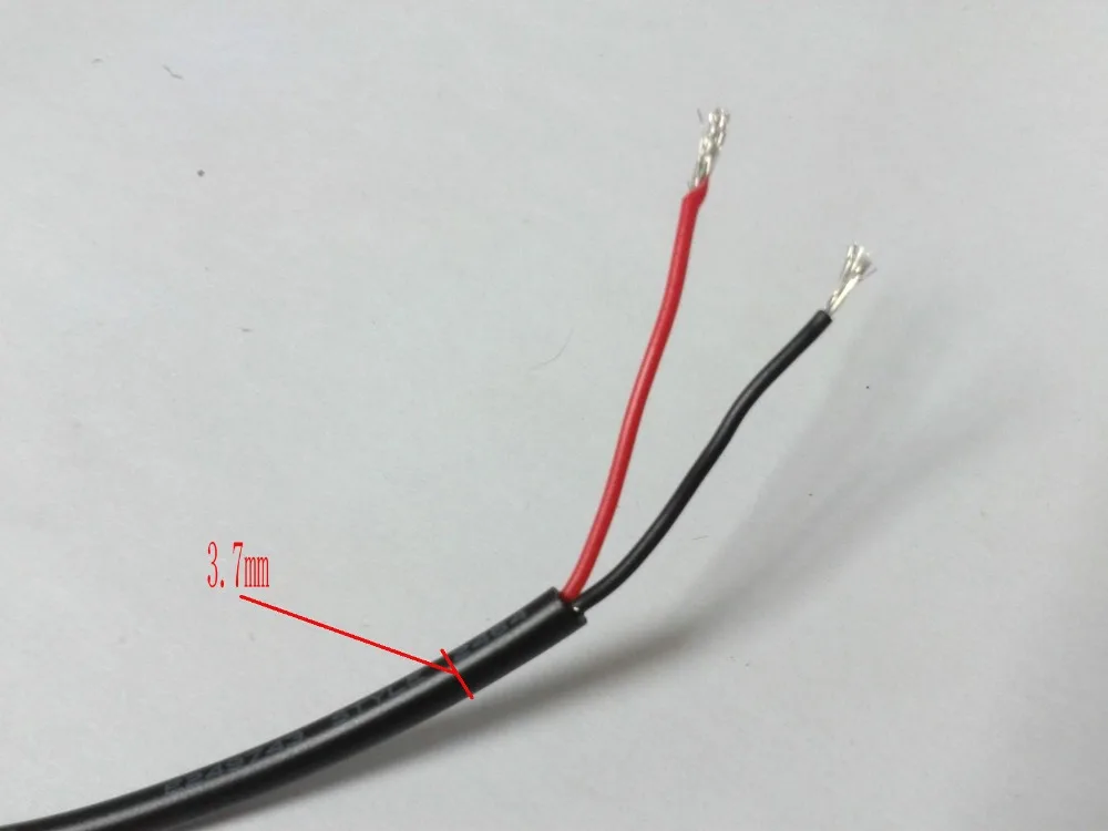 1 Катушка 300 м черный кабель 22AWG 2 жильный ПВХ в 80 градусов Цельсия|reel cable|reel reelcable 22awg