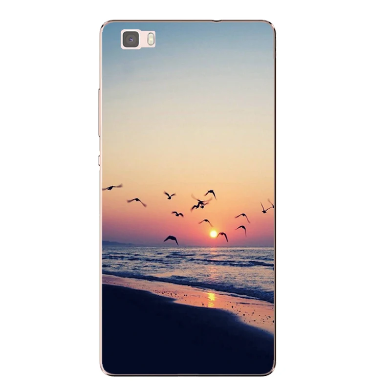 Чехол для huawei P8 Lite чехол силиконовый для Capas huawei P8 Lite ALE-L21 чехол Funda для huawei P8 Lite