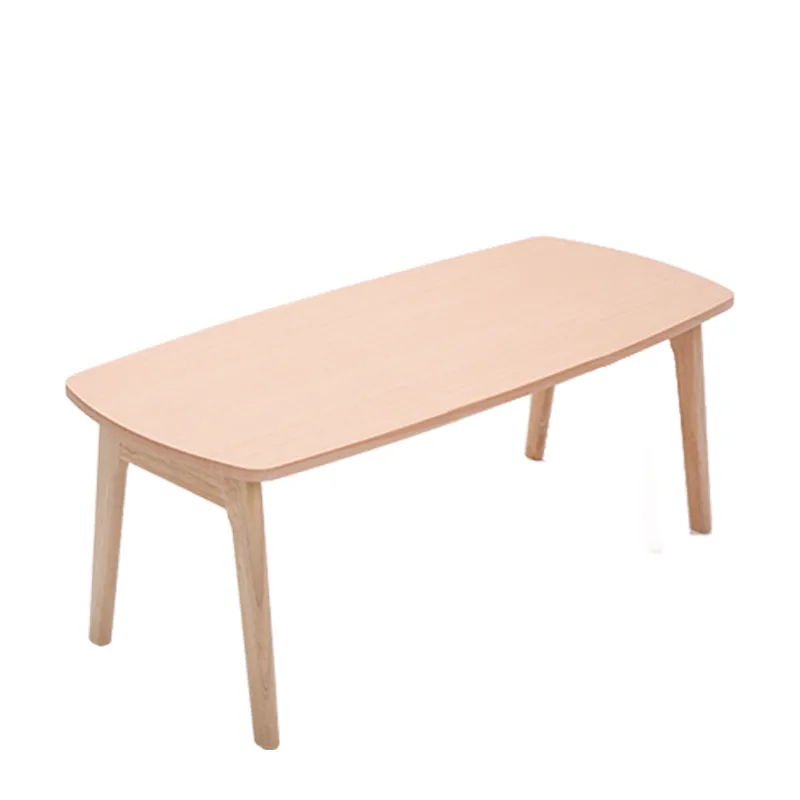 Складной кофейный столик из натурального/коричневого дерева размером 120x55 см|table