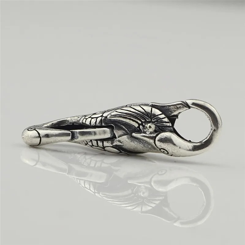 925 пробы серебристый кран замок лобстер крючки для ювелирных изделий подходит