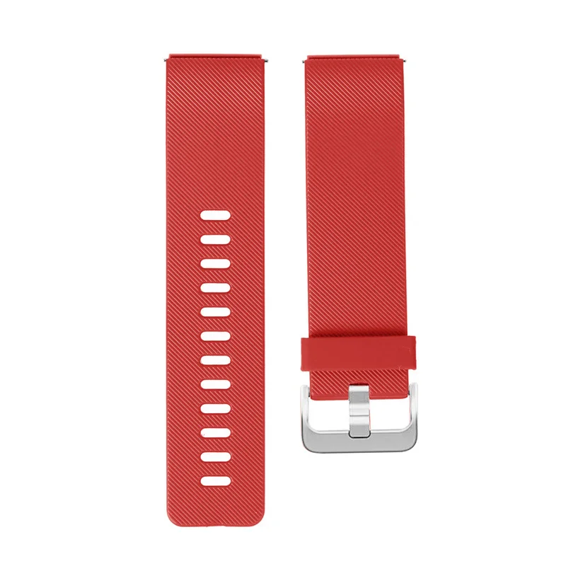 Силиконовый ремешок для fitbit blaze band replacment браслет на запястье ремень Correa smartwatch резиновый ремешок+ металлическая пряжка - Цвет ремешка: orange