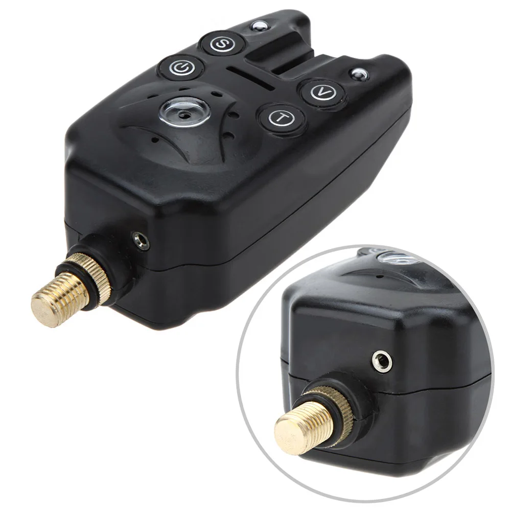 Рыболовная сигнализация для ловли рыбы 3 шт./компл. синий светодиодный