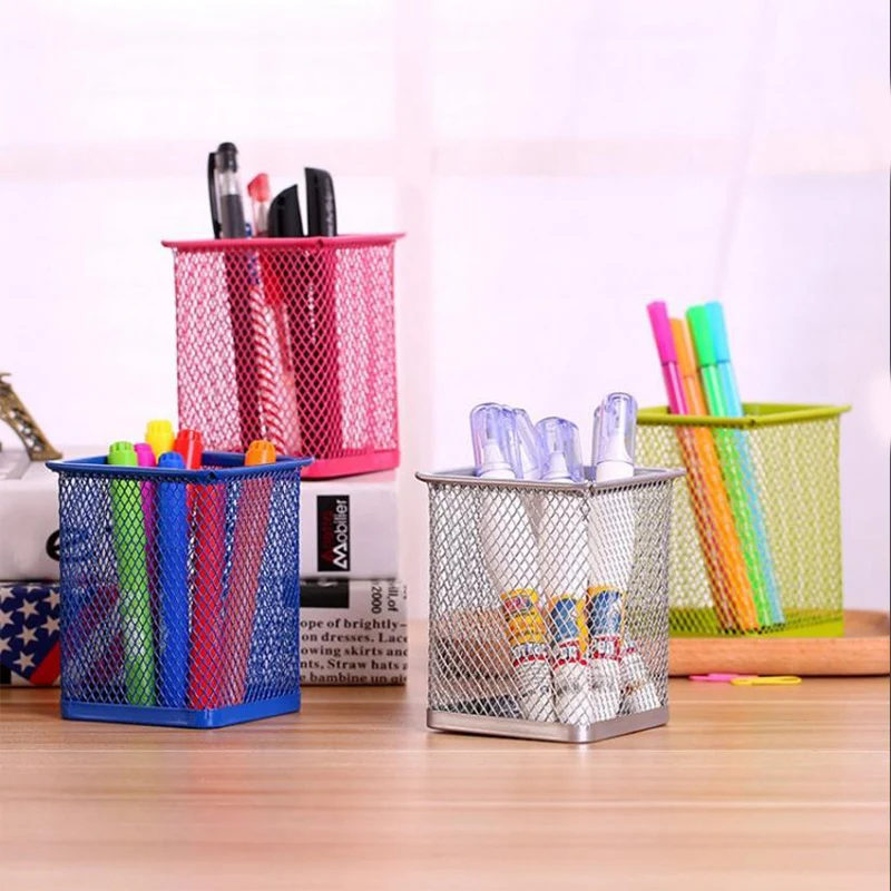 1 шт. высокое качество офисный Органайзер круглый косметический карандаш