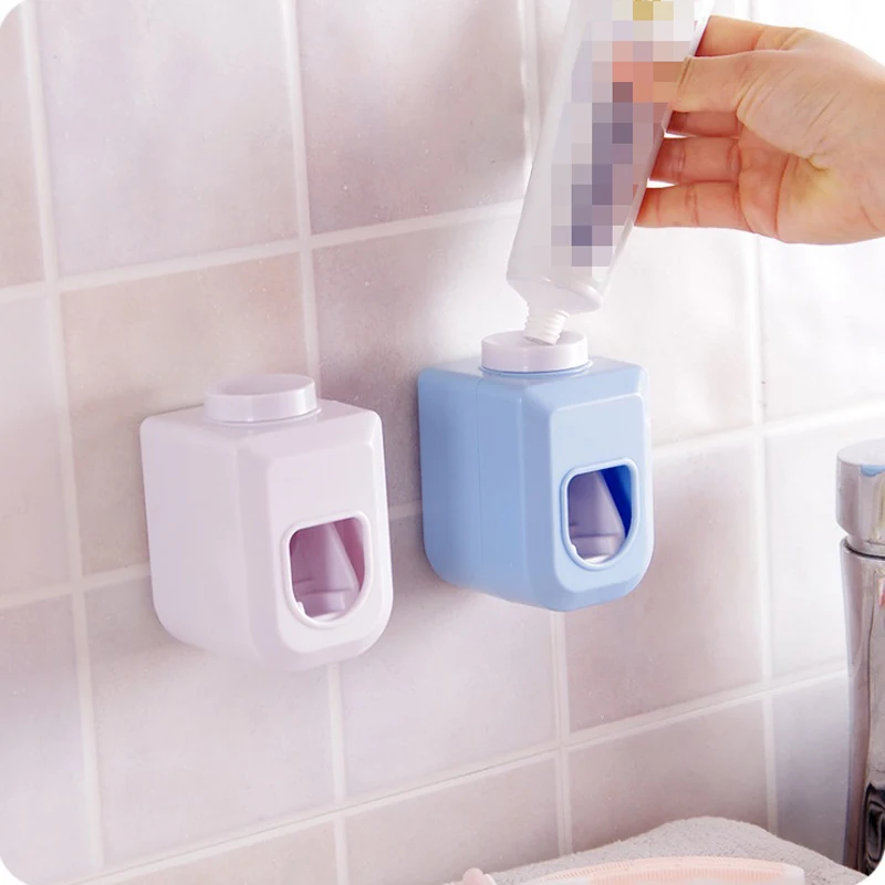 Автоматическая Зубная паста Диспенсер щетка держатель трубка выжималка