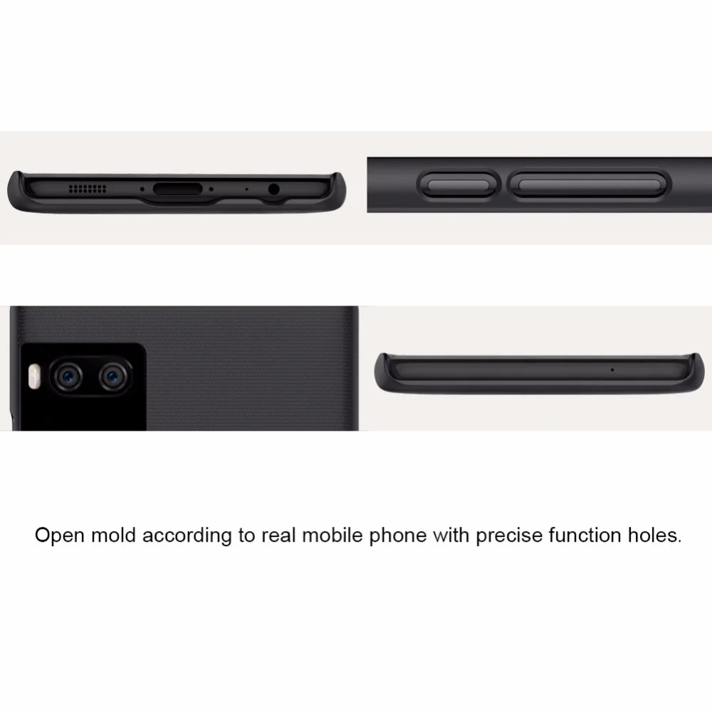Nillkin For Meizu Pro 7 Plus Case Cover Hard Plastic PC Matte Frosted Pro7 Shockproof Protective |