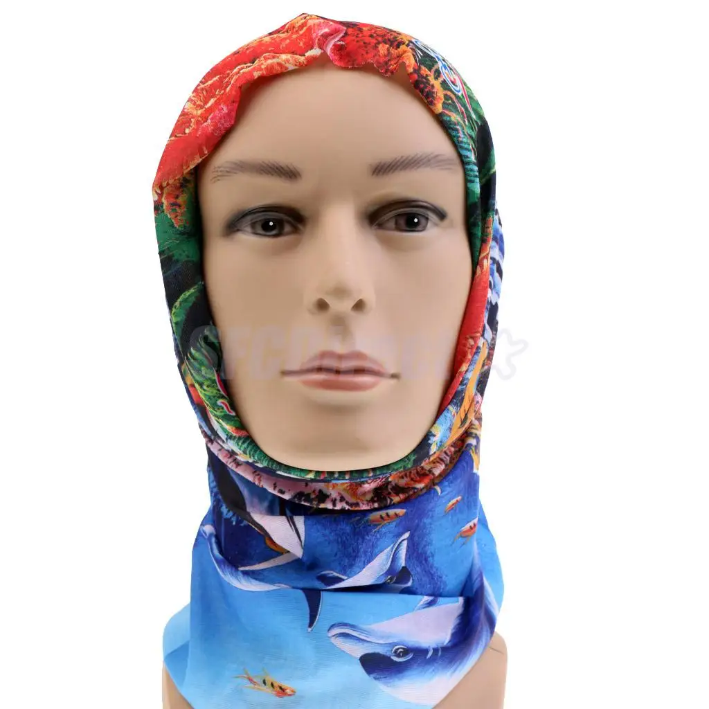Фото Ветрозащитный Fly Fishing шарф головной убор многоцветная трубка маска от солнца