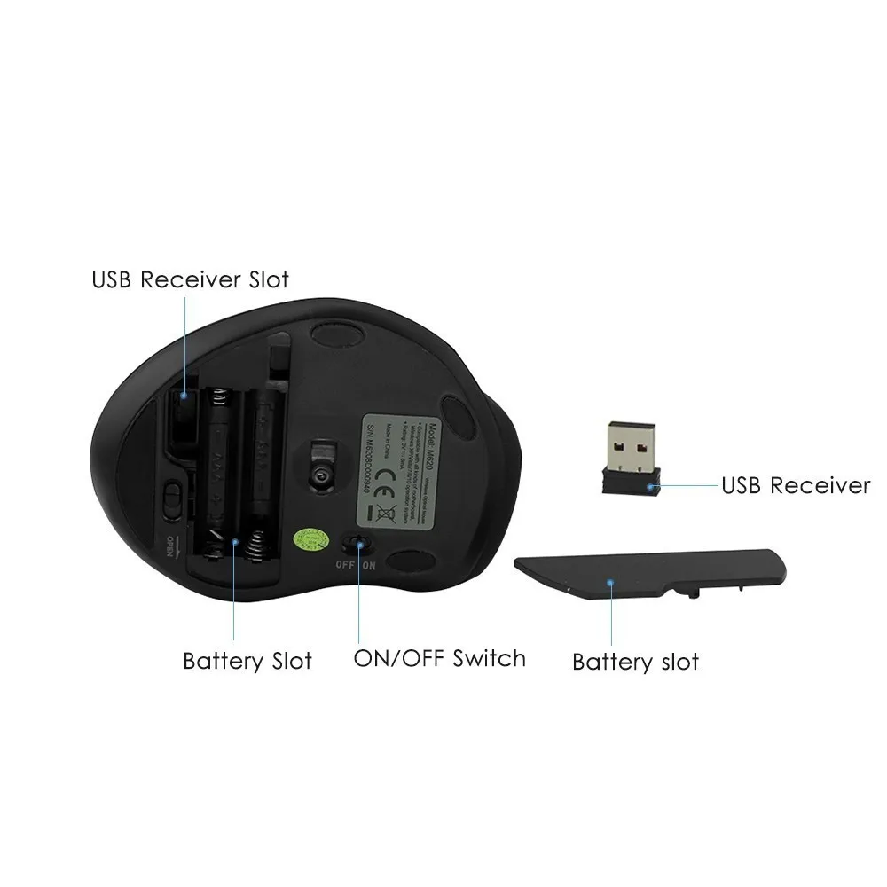 Беспроводная мышь Delux M620GX USB Optical Mause 6 кнопок 2400 точек/дюйм компьютерные игровые