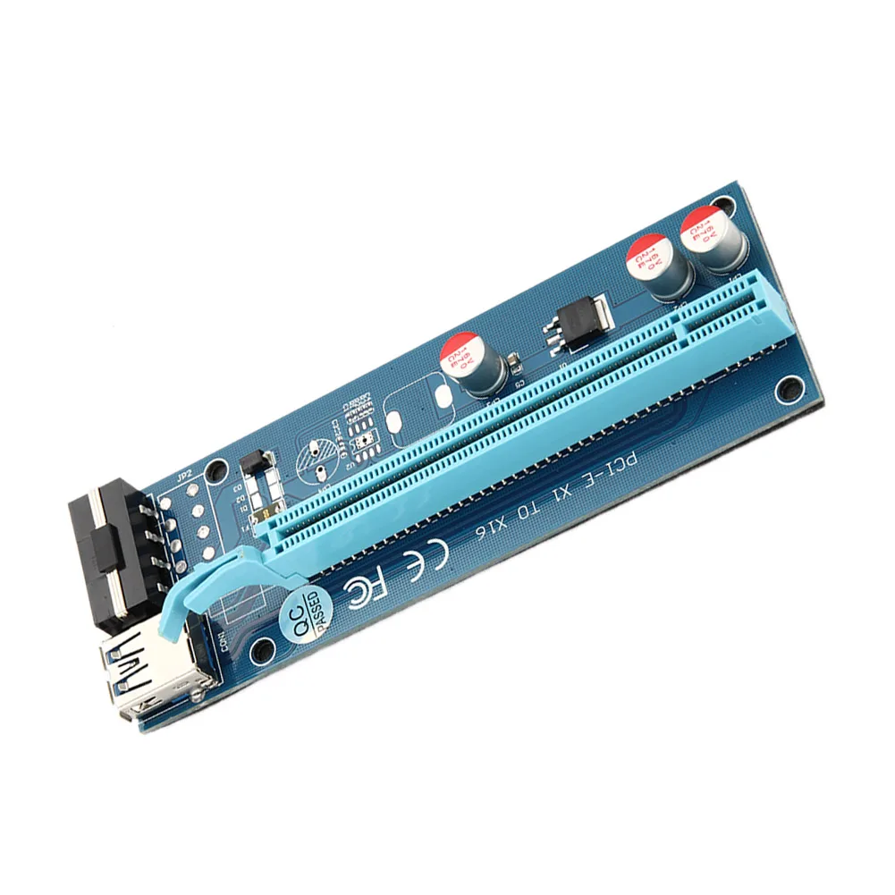 2019 Горячая 60 см PCIE 1X до 16X PCI Express Riser Card для шахтерской машины защита от перегрузки