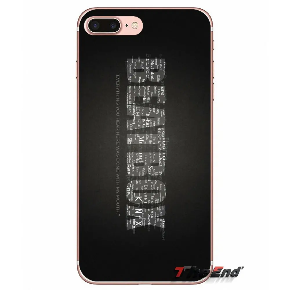 Для iPhone X 4 4S 5 5S 5C SE 6 6S 7 8 Plus Samsung Galaxy J1 J3 J5 J7 A3 A5 2016 2017 чехол с логотипом Beatbox |