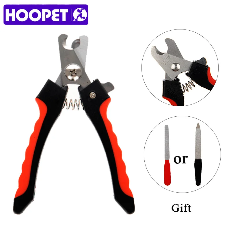 HOOPET Puppy Dog Stainless Steel Pet Nail Clippers Toe Grooming Products|pet nail|dog grooming nail clippersdogs pet |