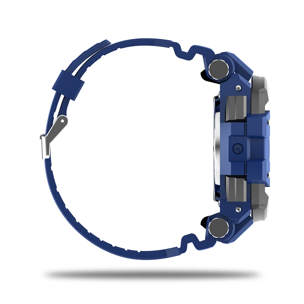 Zeblaze мышцы SmartWatch Bluetooth 4.0 удаленных Камера потребление калорий вызова напоминание