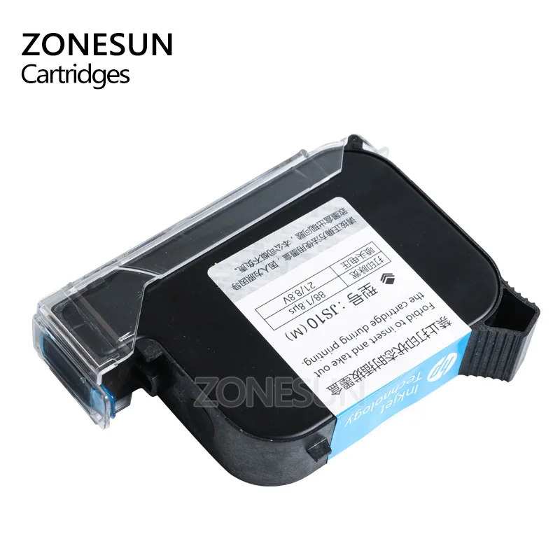 ZONESUN коробка чернил для ручного интеллектуального USB qr кода струйный принтер