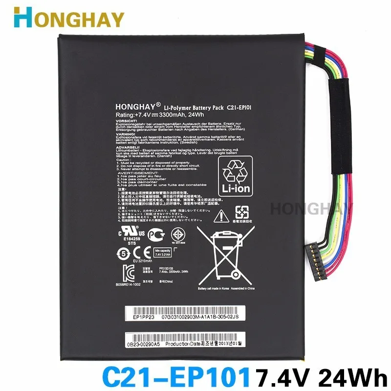 Honghay C21 EP101 ноутбука Батарея для Asus Eee Pad Transformer TF101 TR101 Мобильная док |original laptop