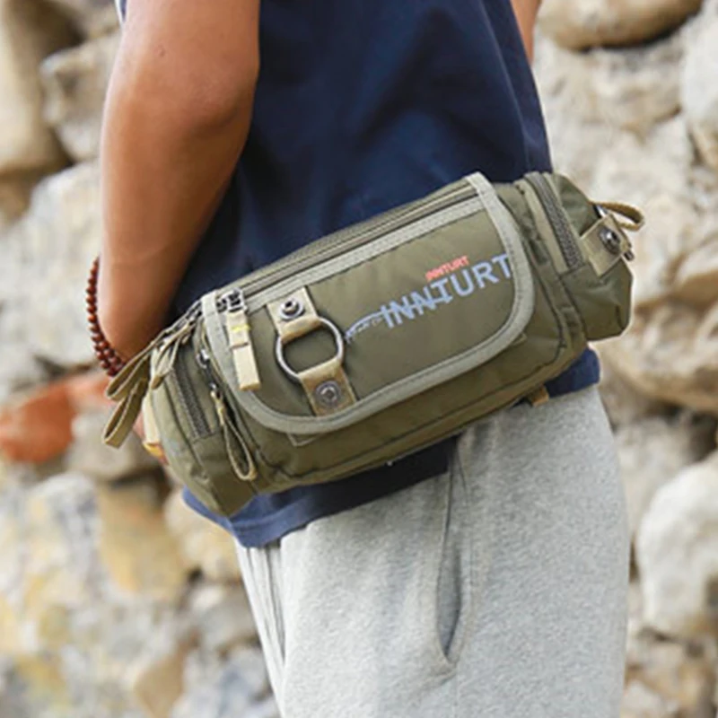 Мужская нейлоновая поясная сумка, кошелек, сумка, повседневная, для путешествий, модная, высокое качество, через плечо, сумка-мессенджер, грудь, сумка-пояс на бедро
