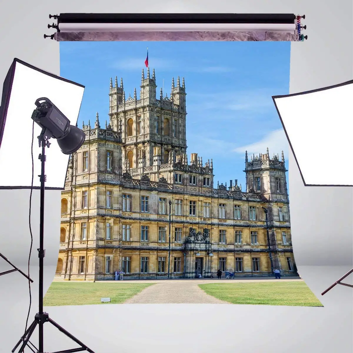 5x7ft красивый замок Highclere фото фон британская архитектура Фотофон для фотостудии