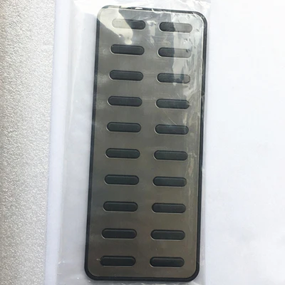 1PC Rest Pedal Без дрели алюминиевая ножная педаль для автомобиля крышка подходит газ тормоза Отдых Педали для HYUNDAI SANTA FE IX35 SONATA ELANTRA TUCSON MISTRA IX45 комплект - Название цвета: 1PC Rest Pedal