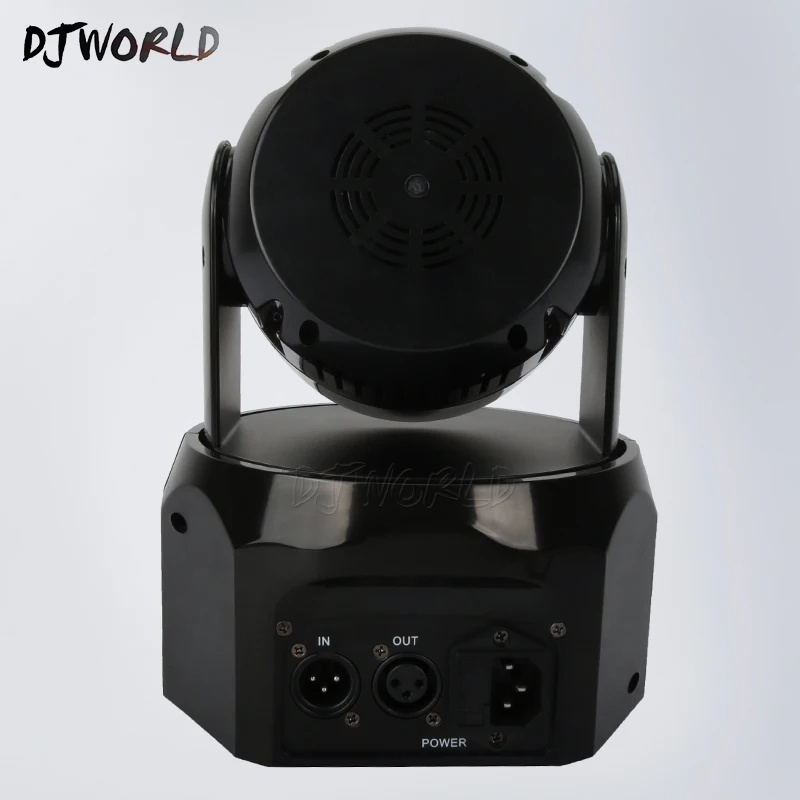 DJworld светодиодный светильник 9x12 Вт RGBW 4в1 движущаяся головка 10/12CH DMX512 сценический