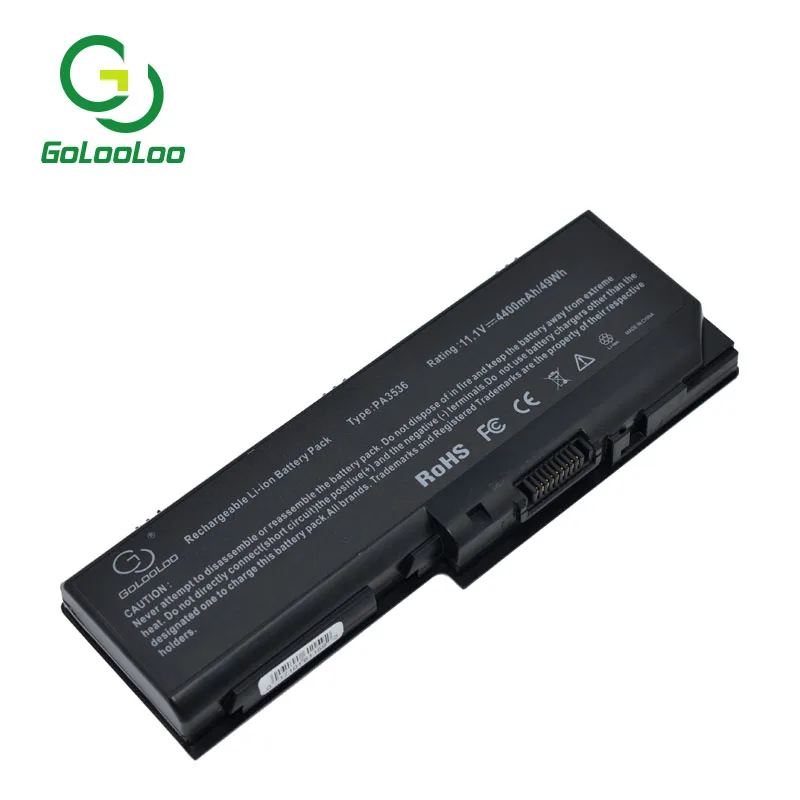 Golooloo 4400 мА/ч Батарея для toshiba Equium L350D P200 спутниковый Pro L350 L355 L355D P200D PA3537U 1B PA3536U
