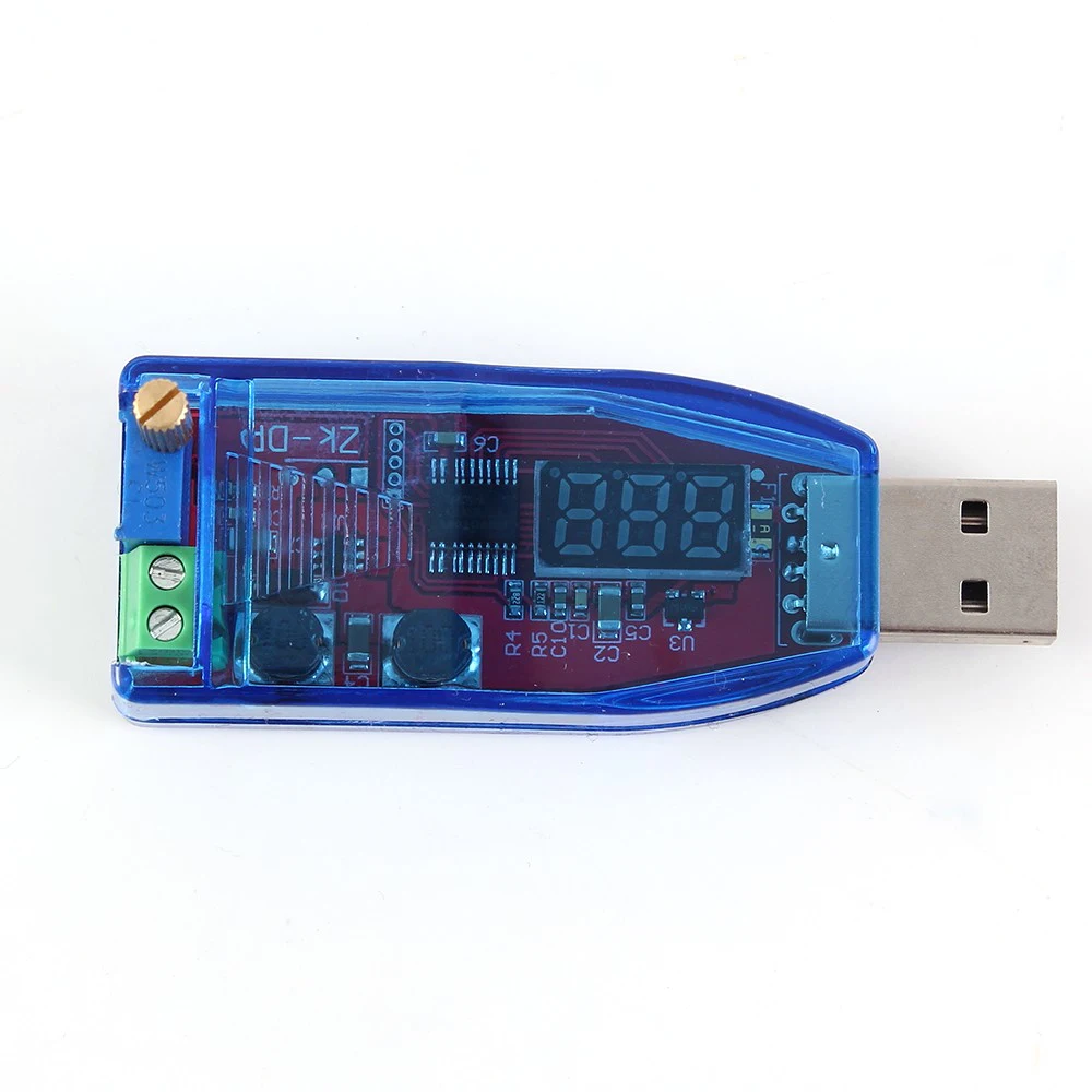Регулируемый понижающий USB-модуль питания преобразователь быстрое зарядное