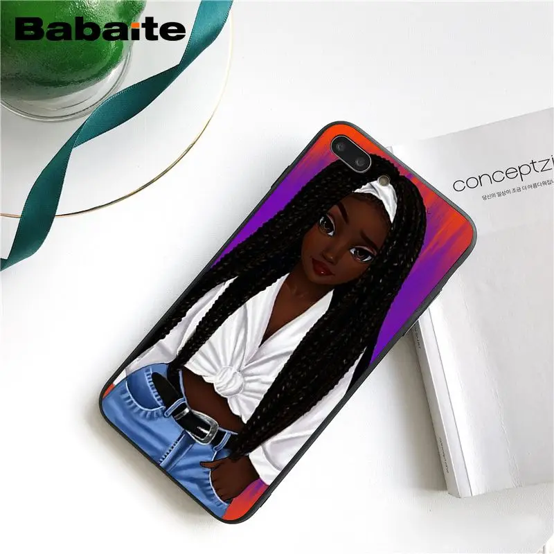 Чехол для телефона Babaite queen Afro Melanin Poppin для iphone 11 Pro 11Pro Max 6S 6plus 7plus 8 8Plus X Xs MAX 5 5S XR