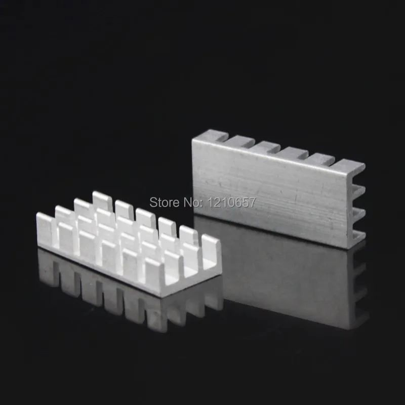 200 шт./партия алюминиевые радиаторы 25x11x5 мм|aluminum heatsink|heatsink aluminumchipset cooling |