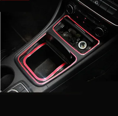 Аксессуары для Mercedes Benz GLA 260 CLA A200 W176 C117 W117 X156 коробка хранения зеркальная отделка