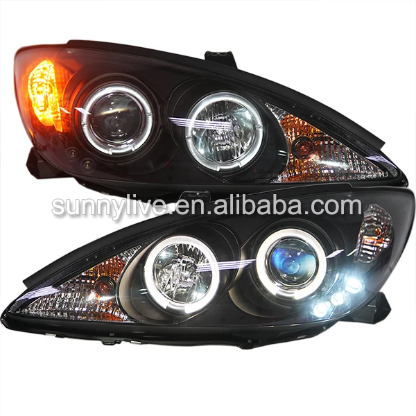 Передсветильник для TOYOTA Camry Aurion с 3 светодиодами R8 Стиль черный корпус 2001 2006 год