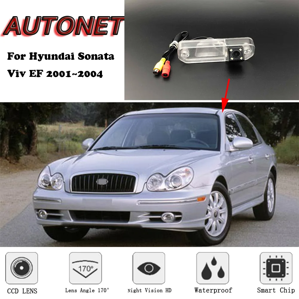 Камера заднего вида AUTONET для Hyundai Sonata Viv EF 2001 2002 2003 2004 парковочная камера с ночным
