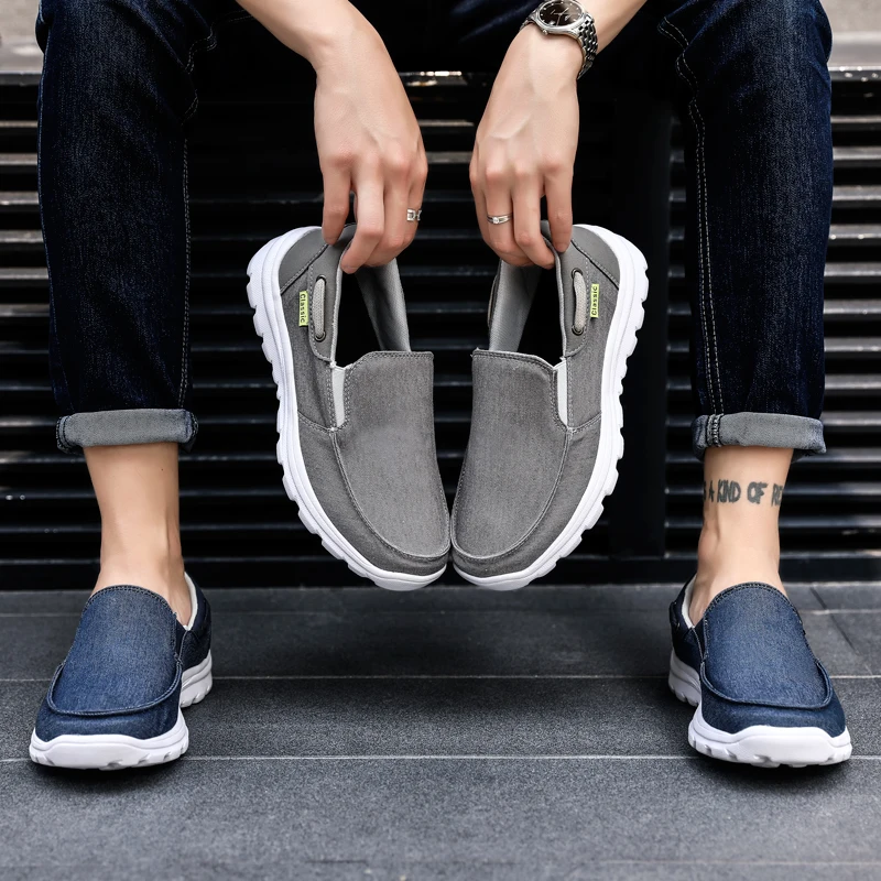 ARUONET Fashion Plus Size Mens Shoes Brand Men Casual Loafers Mesh Driving Boat Slip On Sneakers Scarpe Uomo | Обувь