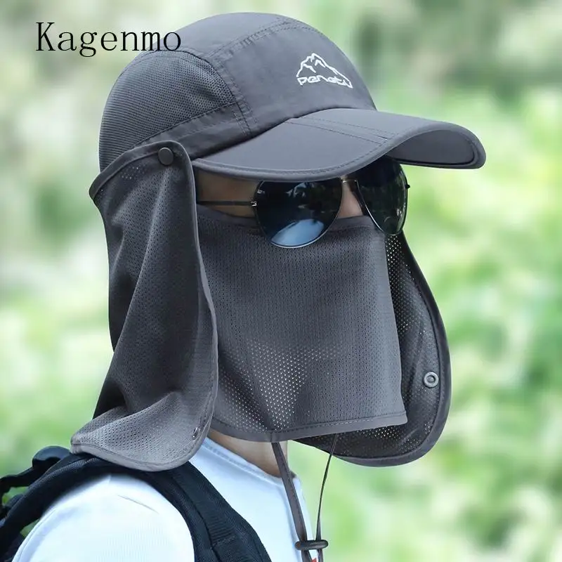 Кепка Kagenmo мужская летняя Спортивная солнцезащитная походная для рыбалки