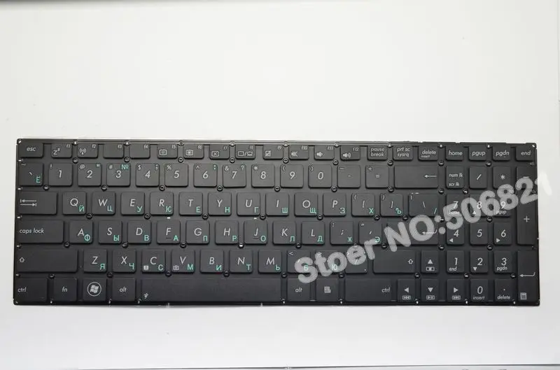 Русская клавиатура JIGU для Asus X550CA X550CL X550DP X550EA X550LA X550LB X550LC X550LD X550LN RU черная