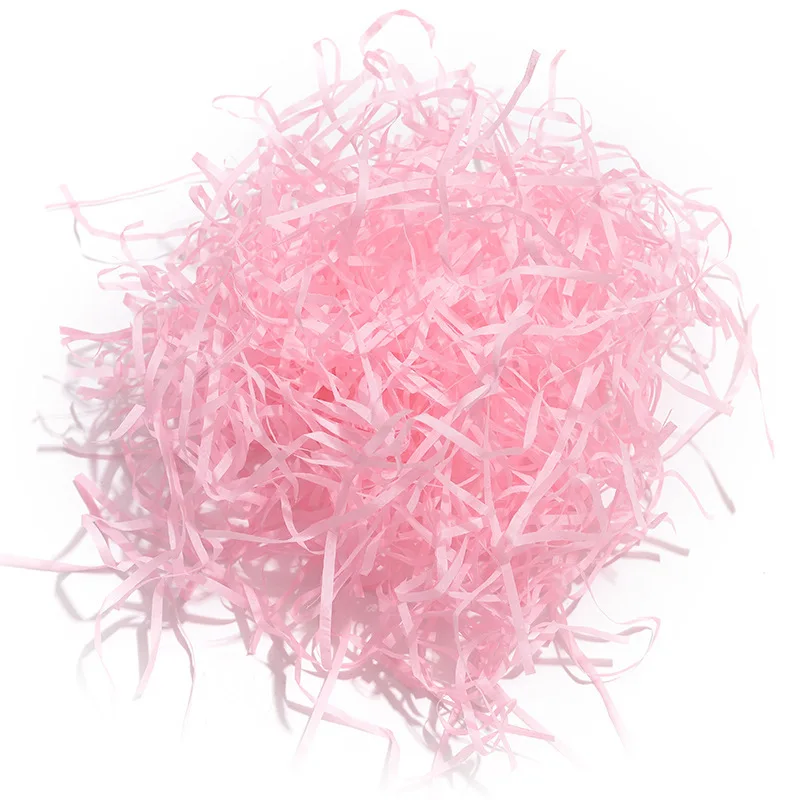 100 г/лот цветная подарочная коробка из рафии измельченная бумага Свадебная