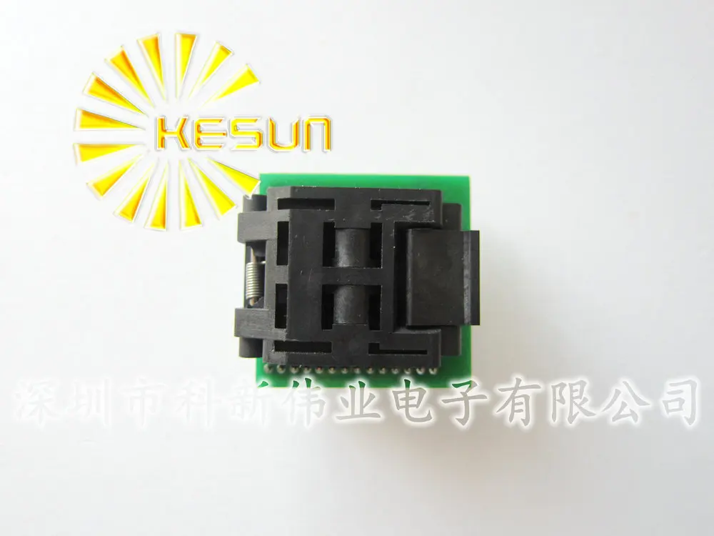 Чип программатор разъем TQFP32 QFP32 / LQFP32 к DIP28 переходник с поддержкой ATMEGA8 series|socket