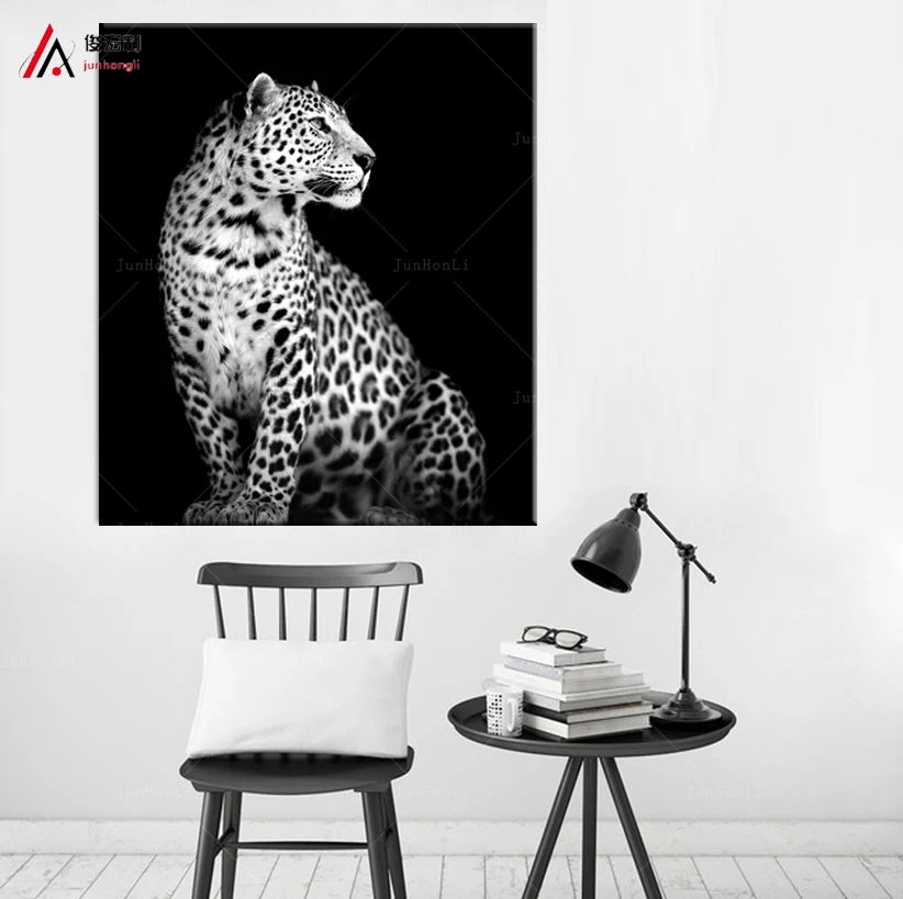 

1 Panels (No Frame)Yellow Spots Leopard Painting Canvas Wall Art Picture Home Decor Living Room Canvas Print Modern Painting