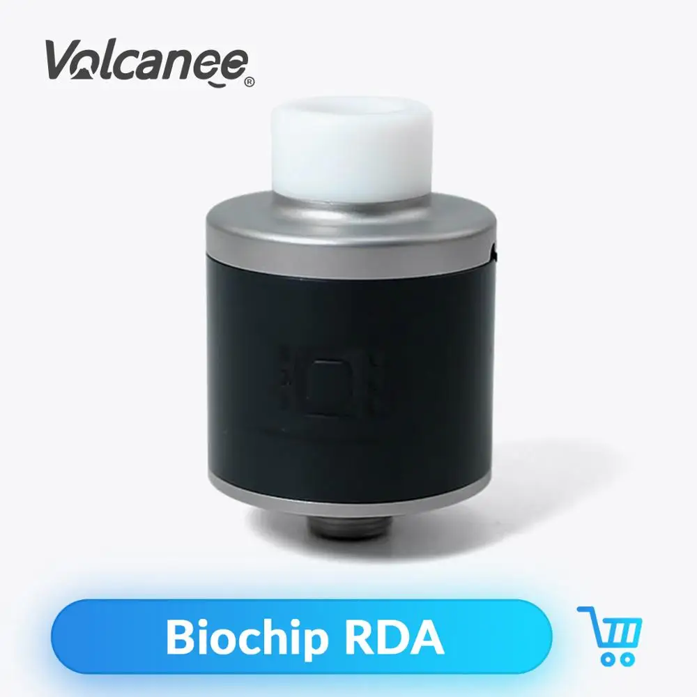 Атомайзер Volcanee SXK Biochip RDA Style диаметр 22 мм бак для вейпа BF Pin сменный дриппер