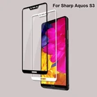 2 шт. для Sharp Aquos S2 S3 закаленное стекло 2.5D 9H полная Защита экрана для Sharp S2 S3 Мобильная стеклянная пленка