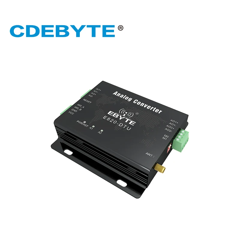 _ (2I2-433L) 433 МГц Modbus аналоговый захват 2-канальный беспроводной трансивер 1 Вт