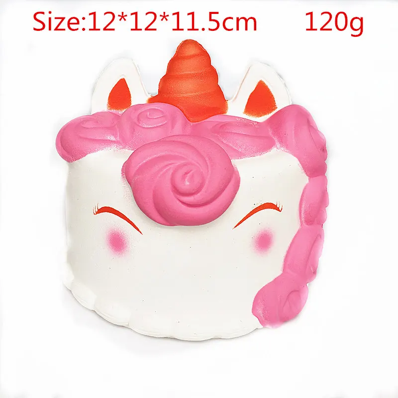 12cm cake Галактика милые кавайные зубы мультфильм олень мягкие игрушки медленно поднимающийся крем Ароматические сжимаемые игрушки новинка антистресс спелгоды подарок - Цвет: 12cm cake