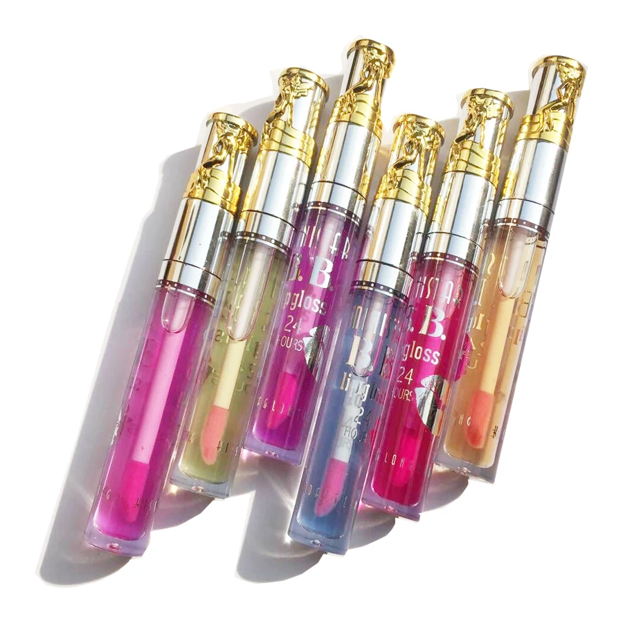 Для губ блеск для Gloss новый бренд Жидкая губная помада пикантные розовые губы