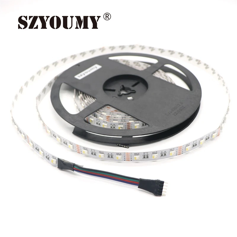 Светодиодная лента SZYOUMY 4 в 1 RGBW гибкая светодиодная 5050 RGB + белый/RGB теплый белый