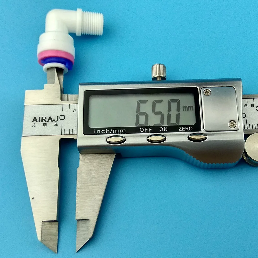50 шт. 1/8 &quot 1/4&quot обратный клапан queck совместных одноходовым клапаном локоть