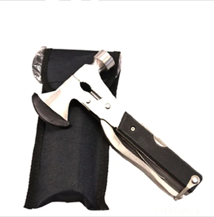 Outdoor combination tool multi-function hammer axe portable life-saving at 7614 | Спорт и развлечения