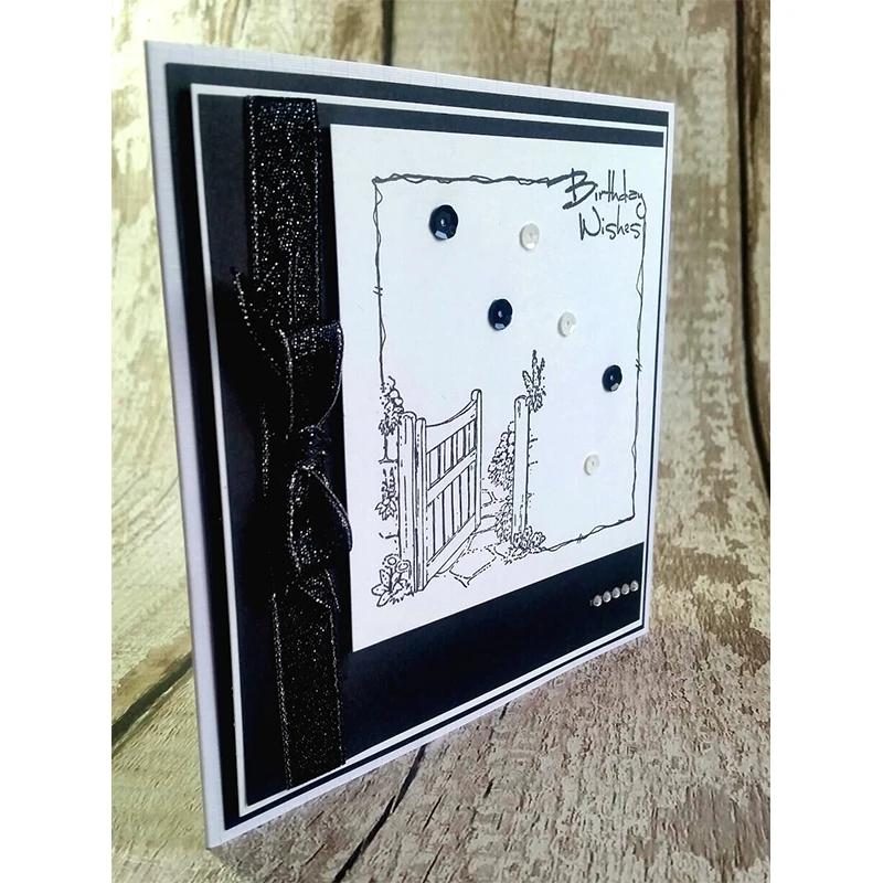 Прозрачный прозрачный силиконовый штамп/печать для скрапбукинга/фотоальбома