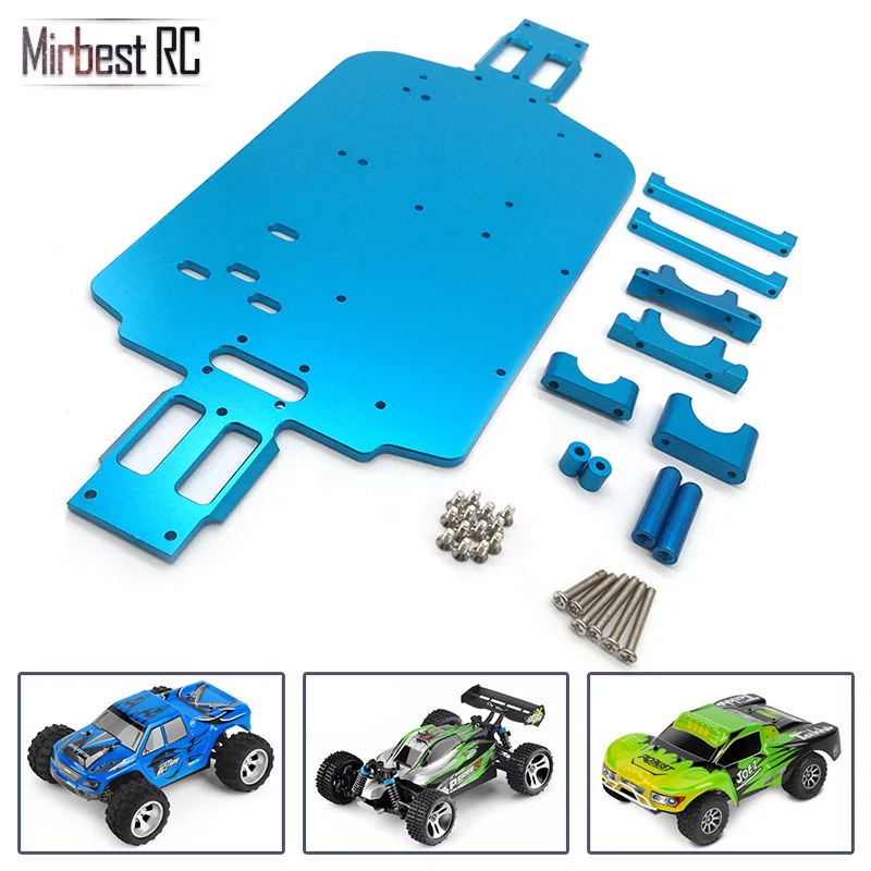 A949 A949-32 двигателя для Wltoys A949 A959 A969 A979 1/18 RC Запасные части для автомобиля обновление металлического редуктора дифференциальный A949-23 A949-24 - Цвет: The metal plate